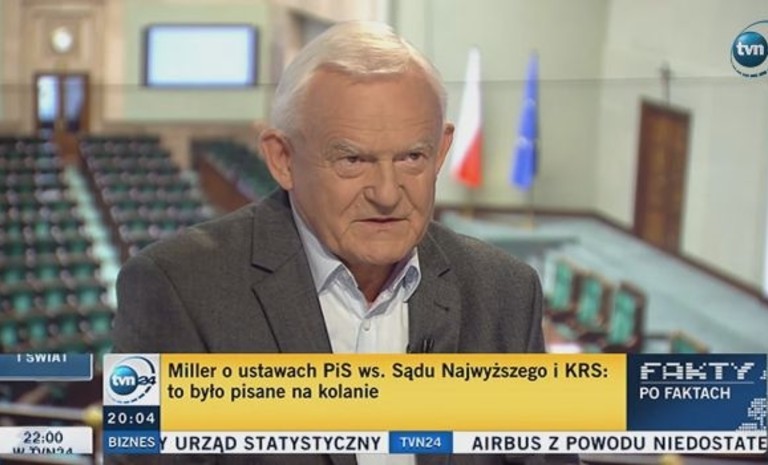 Miller: Prezydent Duda wpadł w pewną pułapkę