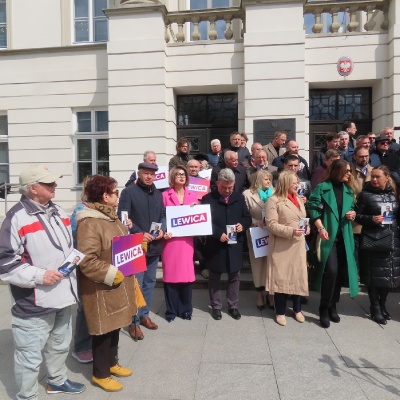 Konferencja prasowa Radosława Witkowskiego