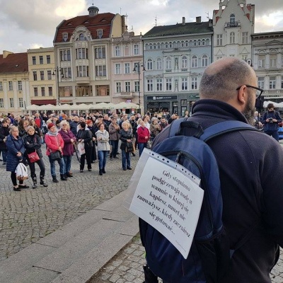 Czarny Protest w Bydgoszczy. Nie składamy parasolek!